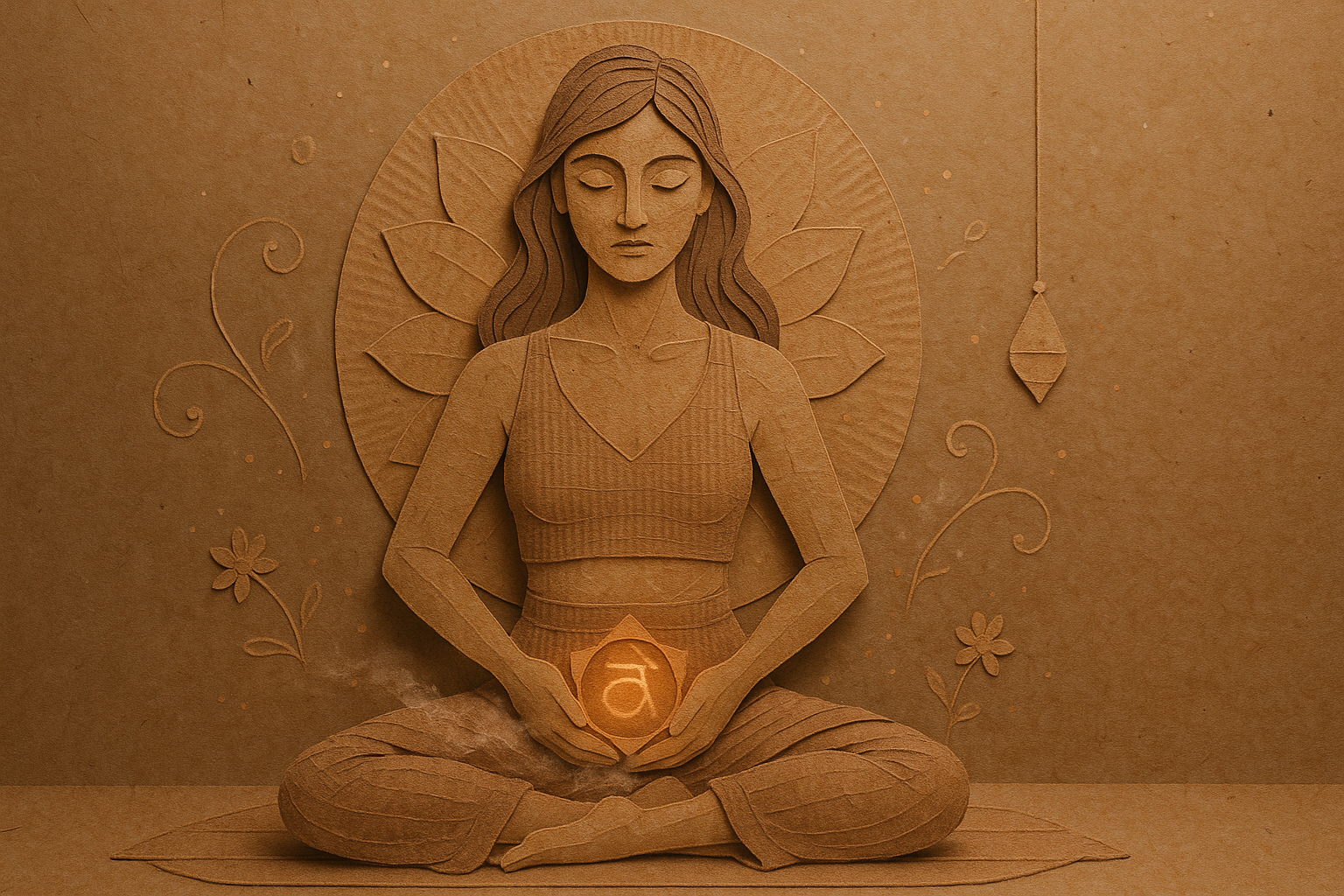 Mujer preparando su cuerpo para el embarazo de forma consciente