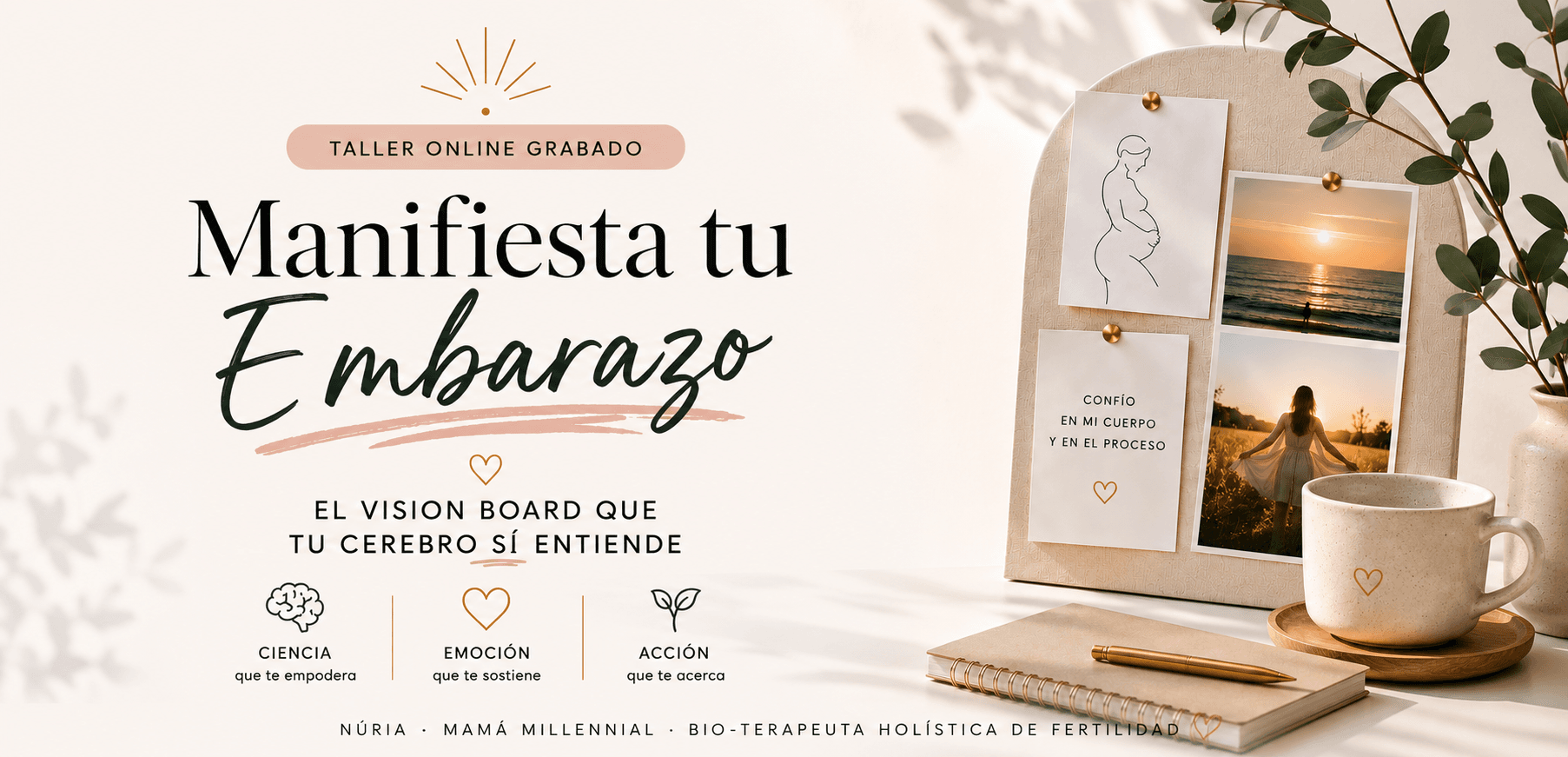 VisionBoard: Manifiesta tu Embarazo